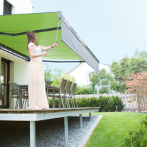Markise Terrasse Volant