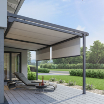 Innenmarkise LifeSmall Zip Innen Markise für große Wintergärten