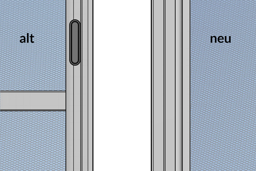 Senkrechtmarkise 6 Meter